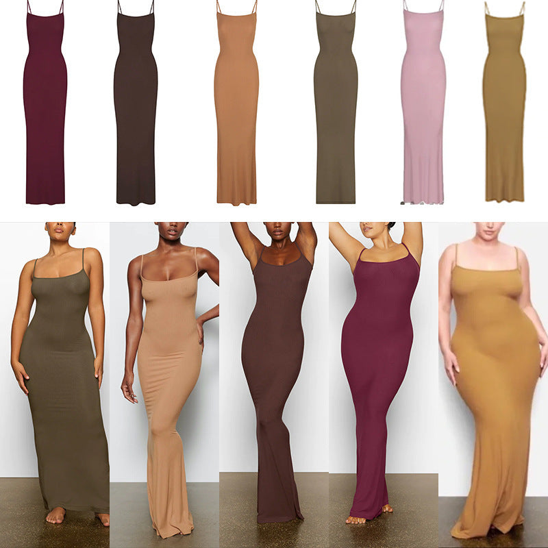 Skims Style Sculpted Siren Fishtail Dress